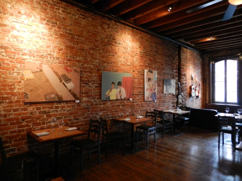 New Art Up at Ferris' Upstairs Oyster Bar!